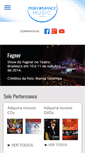 Mobile Screenshot of performance.art.br